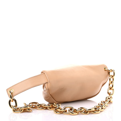 Bottega Veneta Nappa The Belt Chain Pouch Almond 3 of 16