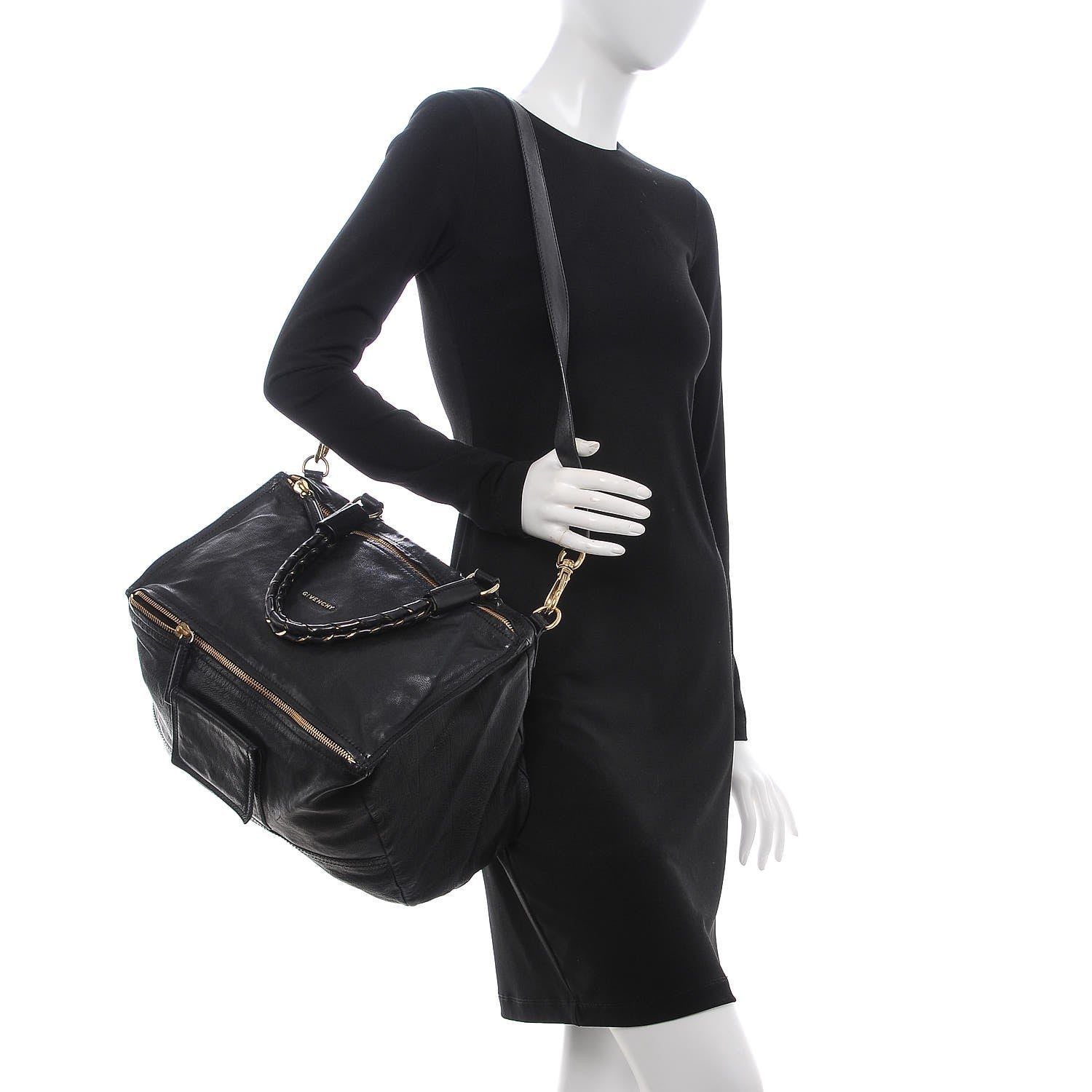 Givenchy Sugar Goatskin Large Pandora Black 1 of 6