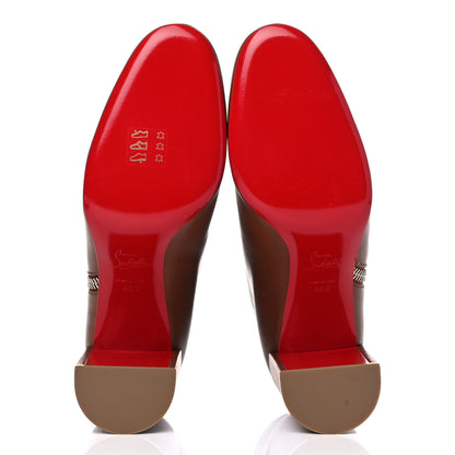 Christian Louboutin Calfskin Ziptotal 85 Booties 40.5 Cuoio 5 of 15