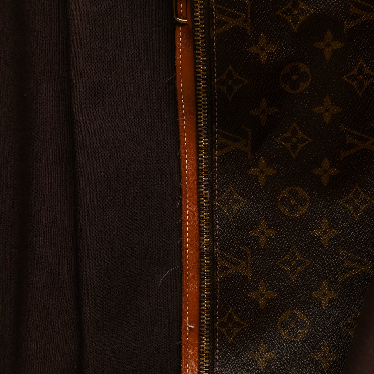 French Company Monogram Garment Bag