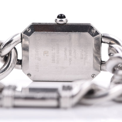 Chanel Stainless Steel 20mm Chain Premiere Quartz Watch Black L 4 of 6