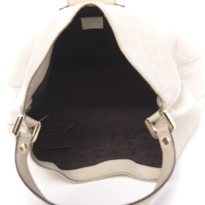 Gucci Guccissima Large New Ladies Web Hobo Off White 4 of 21
