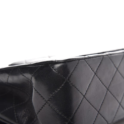 Chanel Lambskin Quilted Small Double Flap Black 10 of 12