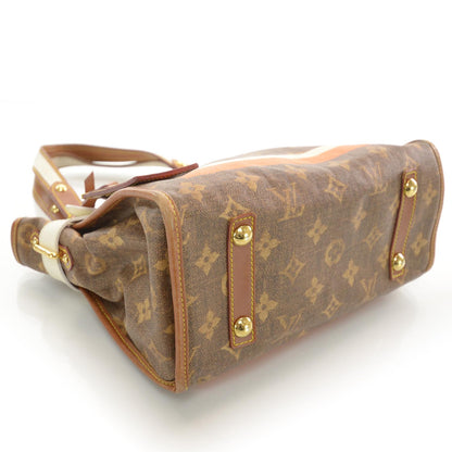 Louis Vuitton Monogram Rayures Tisse Sac PM 4 of 9