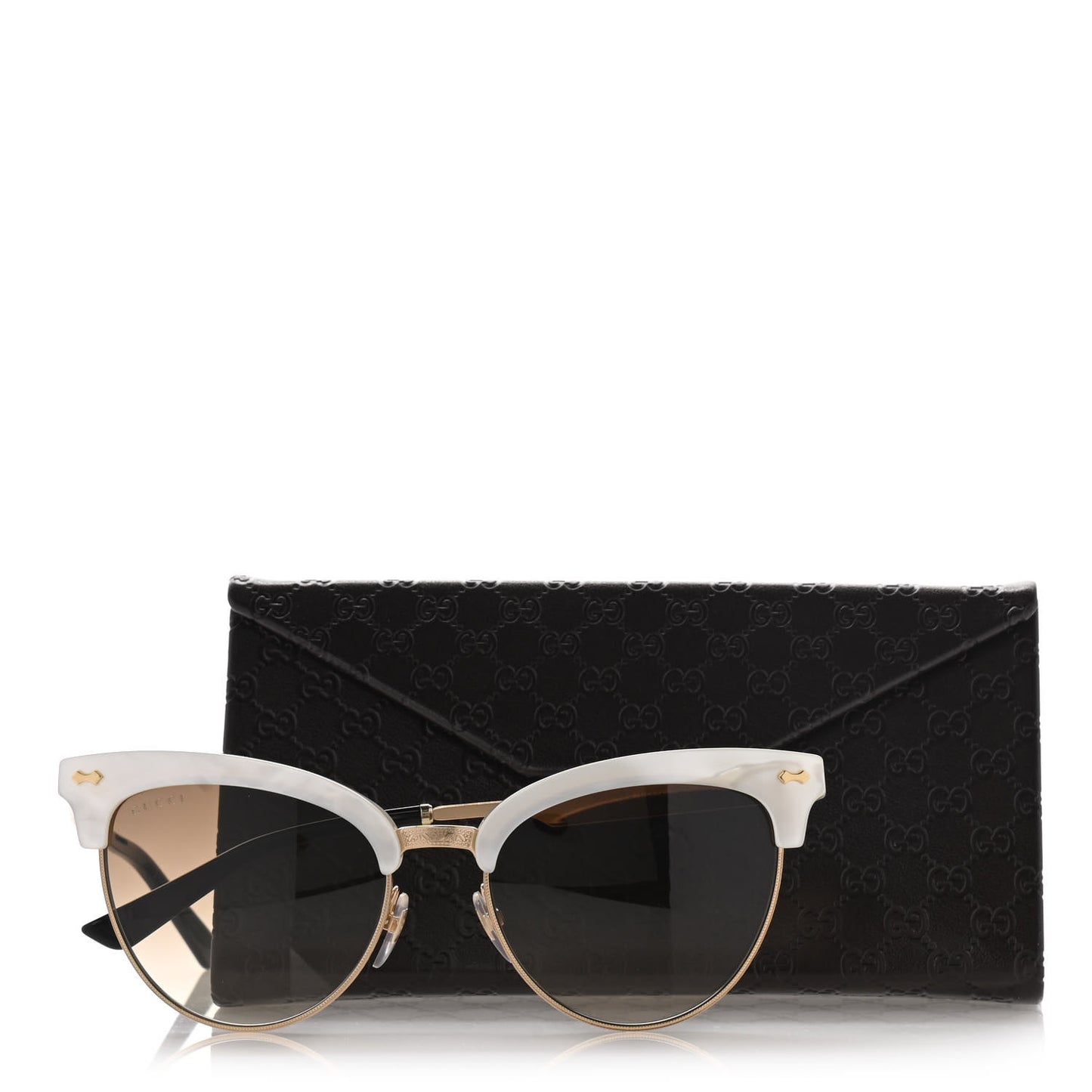 Acetate Cat Eye Sunglasses GG4283/S White