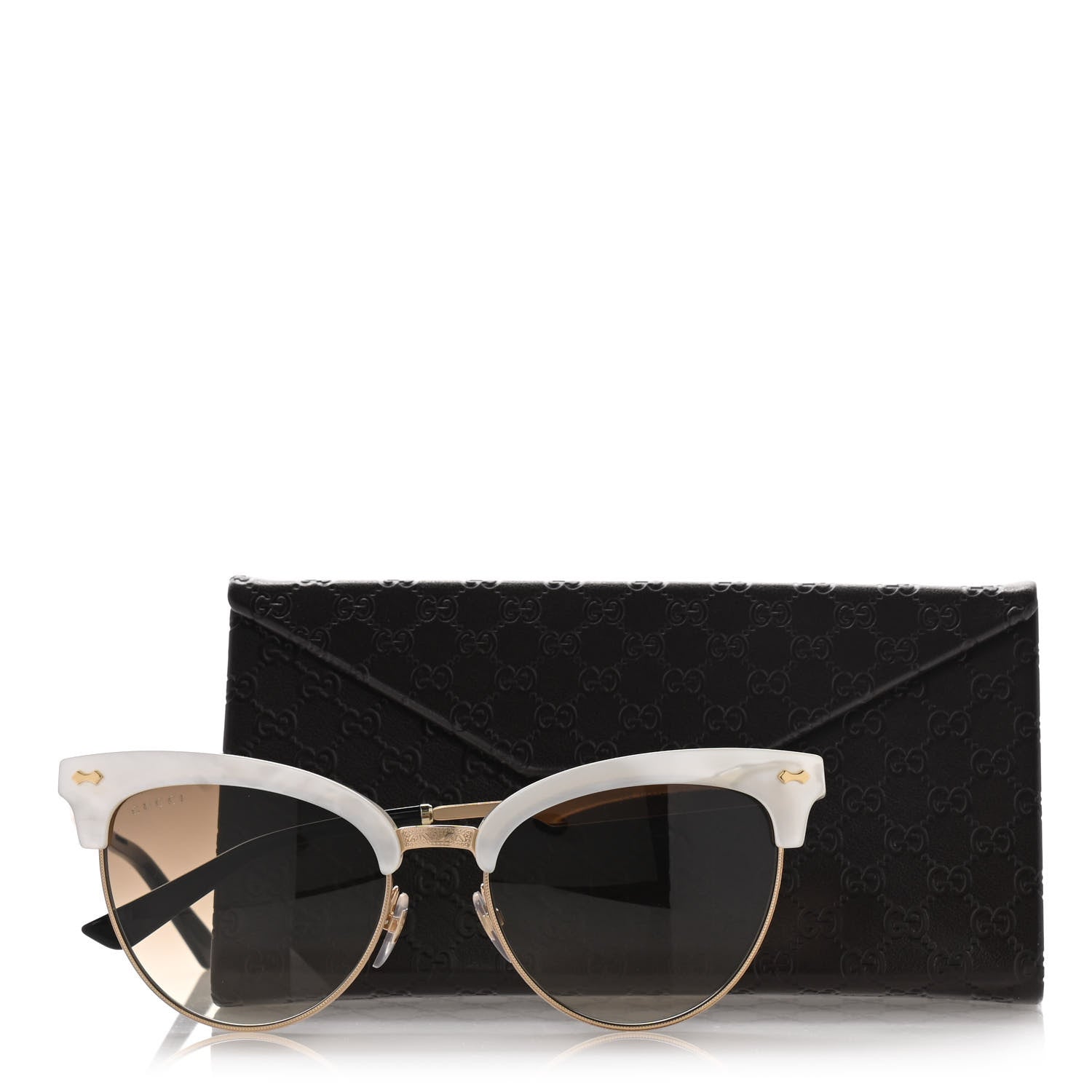 Gucci Acetate Cat Eye Sunglasses GG4283/S White 9 of 9