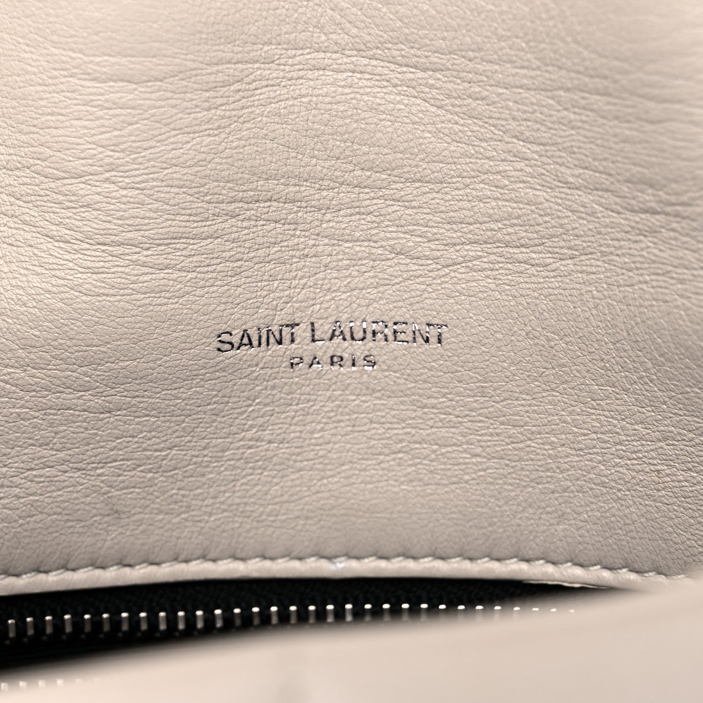 Lambskin Quilted Toy Loulou Puffer Monogram Chain Satchel Crema Soft
