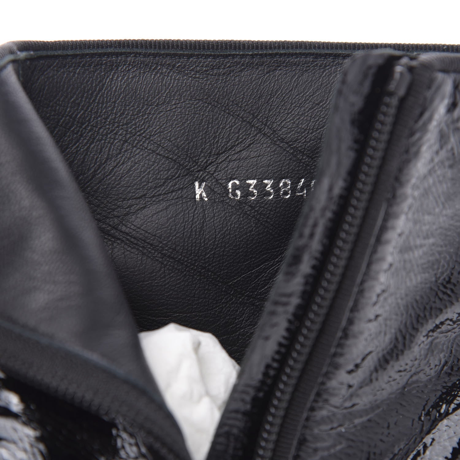 Chanel Patent Goatskin Grosgain Cap Toe Short Ankle Boots 41 Black 7 of 7