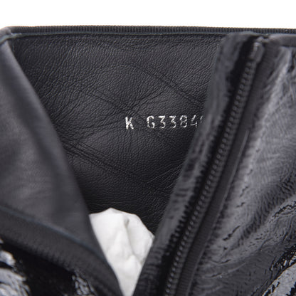 Chanel Patent Goatskin Grosgain Cap Toe Short Ankle Boots 41 Black 7 of 7