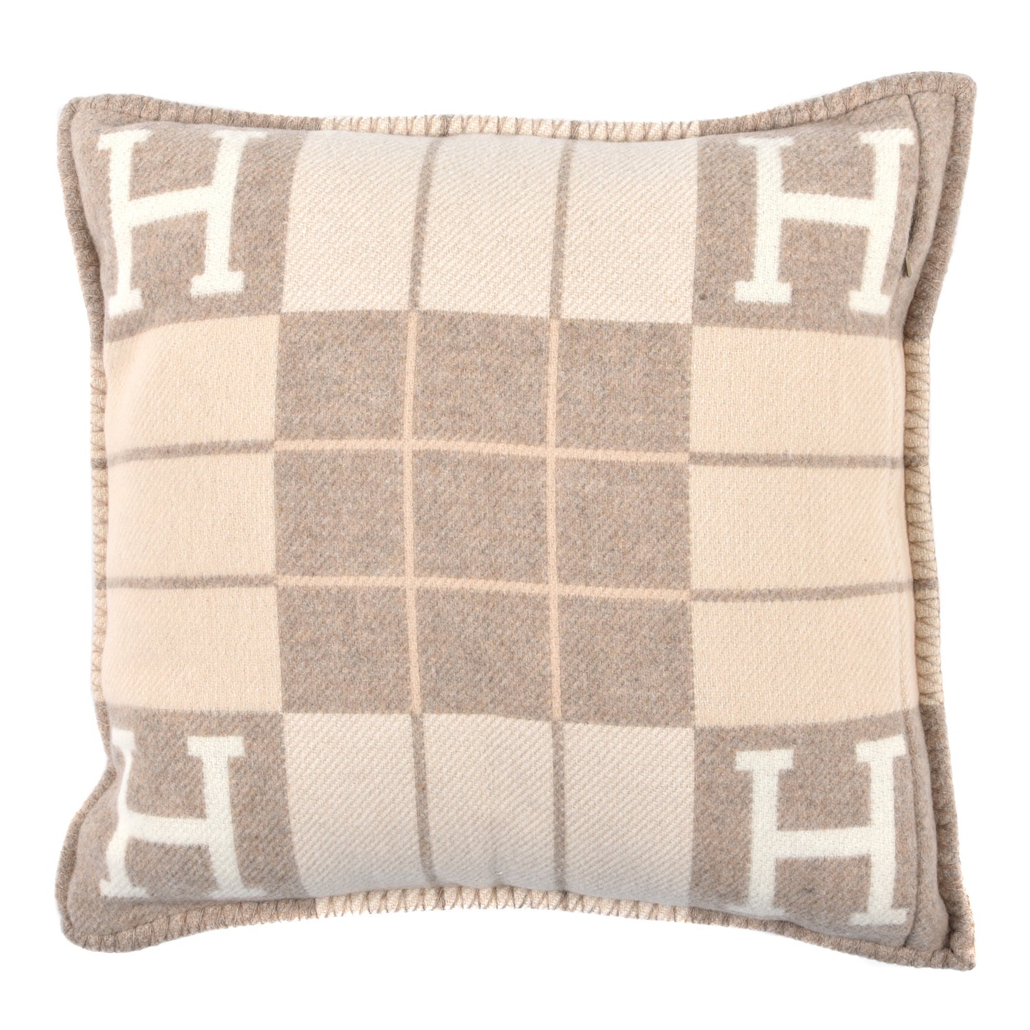 Wool Cashmere Avalon III Pillow PM Coco Camomille