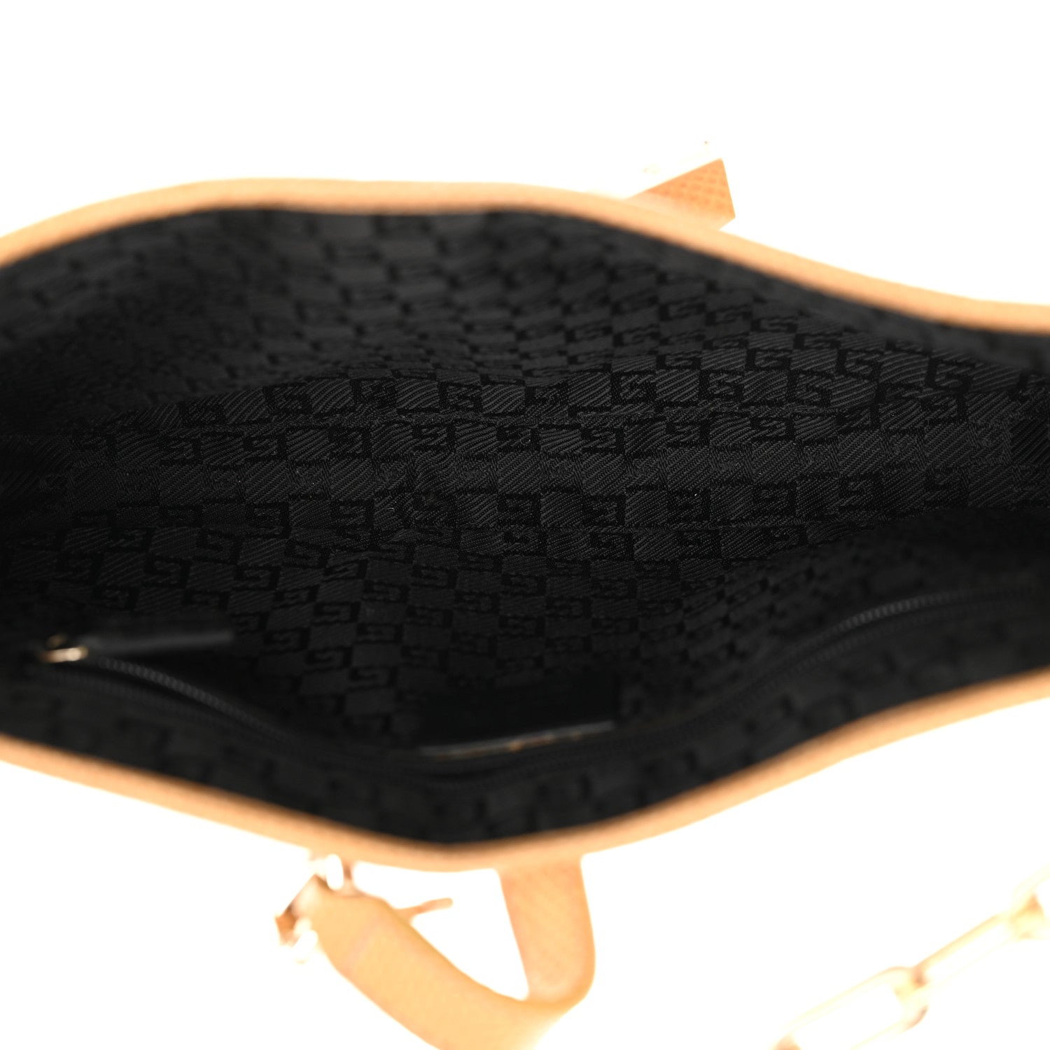 Gucci Karung Jackie O Chain Hobo Tan Beige 5 of 10