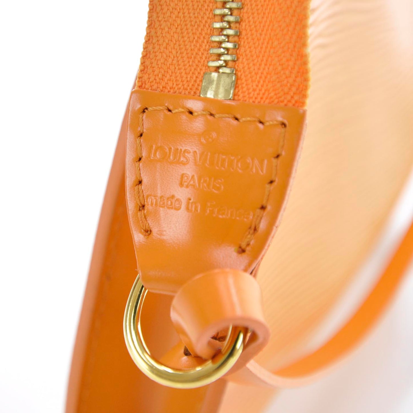 Epi Pochette Accessories 24 Mandarin