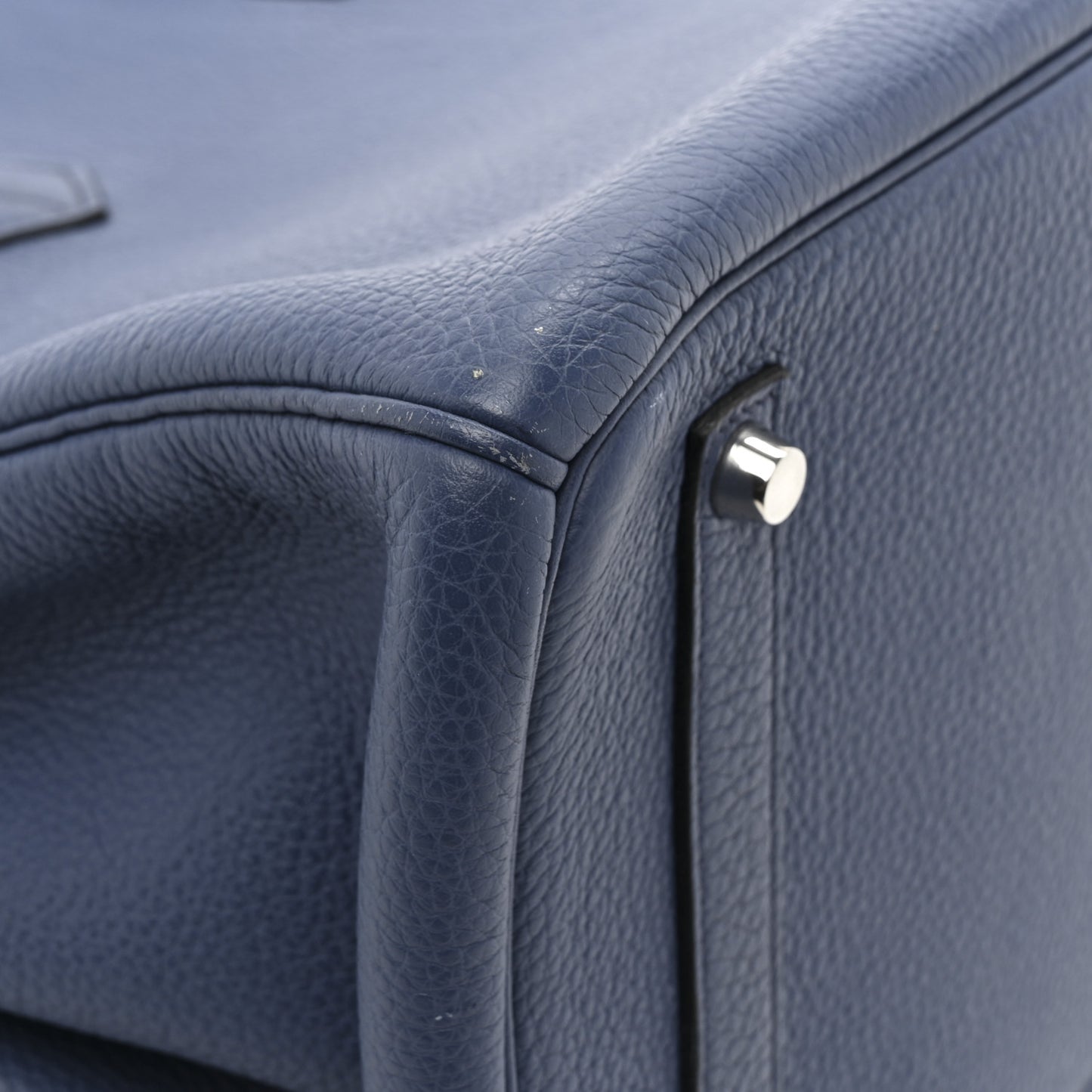 Togo Birkin 35 Bleu Brighton