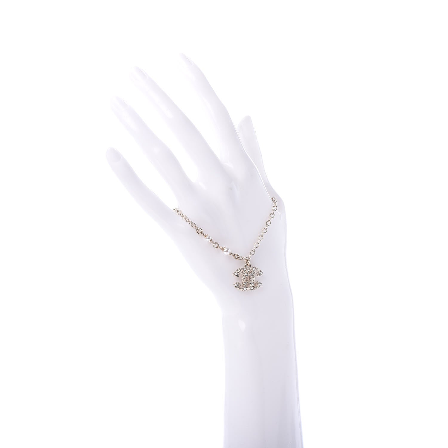 Chanel Pearl CC Bracelet Gold 2 of 5