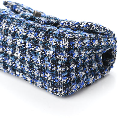 Chanel Tweed Quilted 2.55 Reissue Mini Flap Blue 7 of 11
