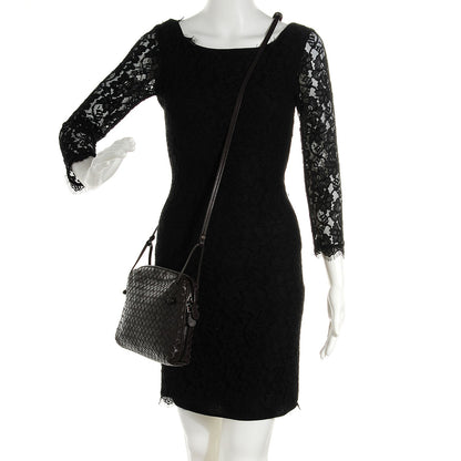 Bottega Veneta Nappa Intrecciato Crossbody Pillow Ebano 2 of 8