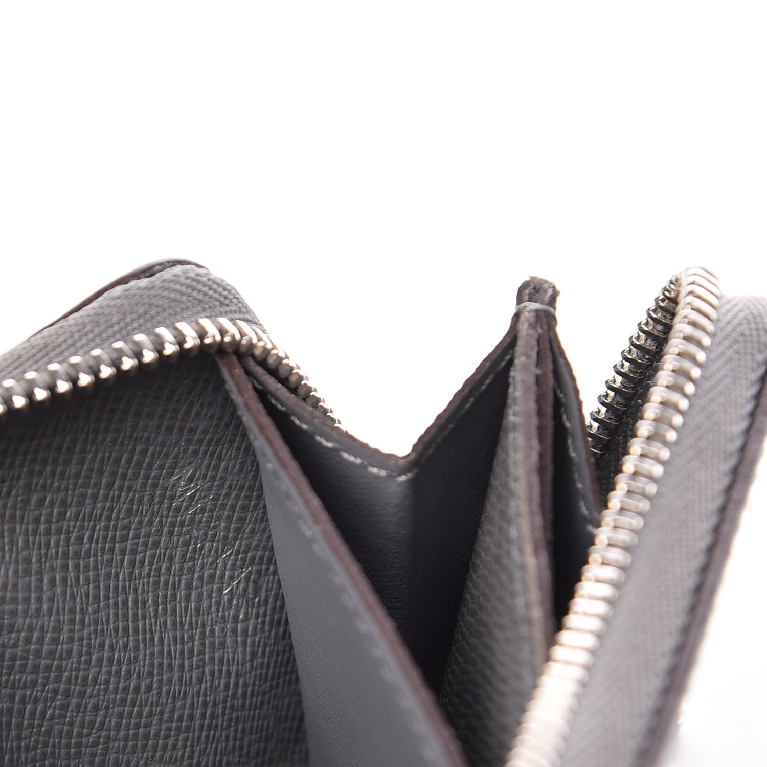 Louis Vuitton Taiga Zippy Coin Purse Vertical Glacier 7 of 8