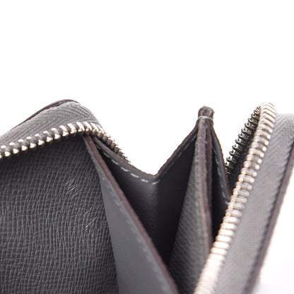 Louis Vuitton Taiga Zippy Coin Purse Vertical Glacier 7 of 8