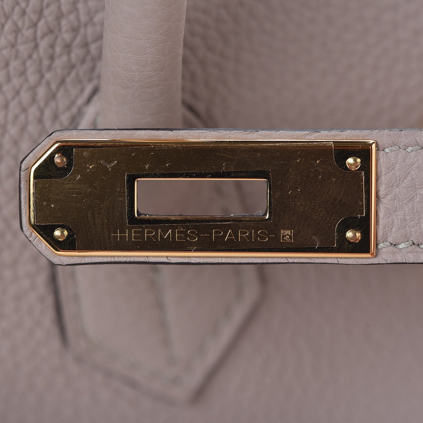 Togo Birkin 35 Gris Tourterelle