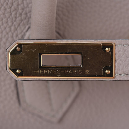 Hermes Togo Birkin 35 Gris Tourterelle 17 of 32