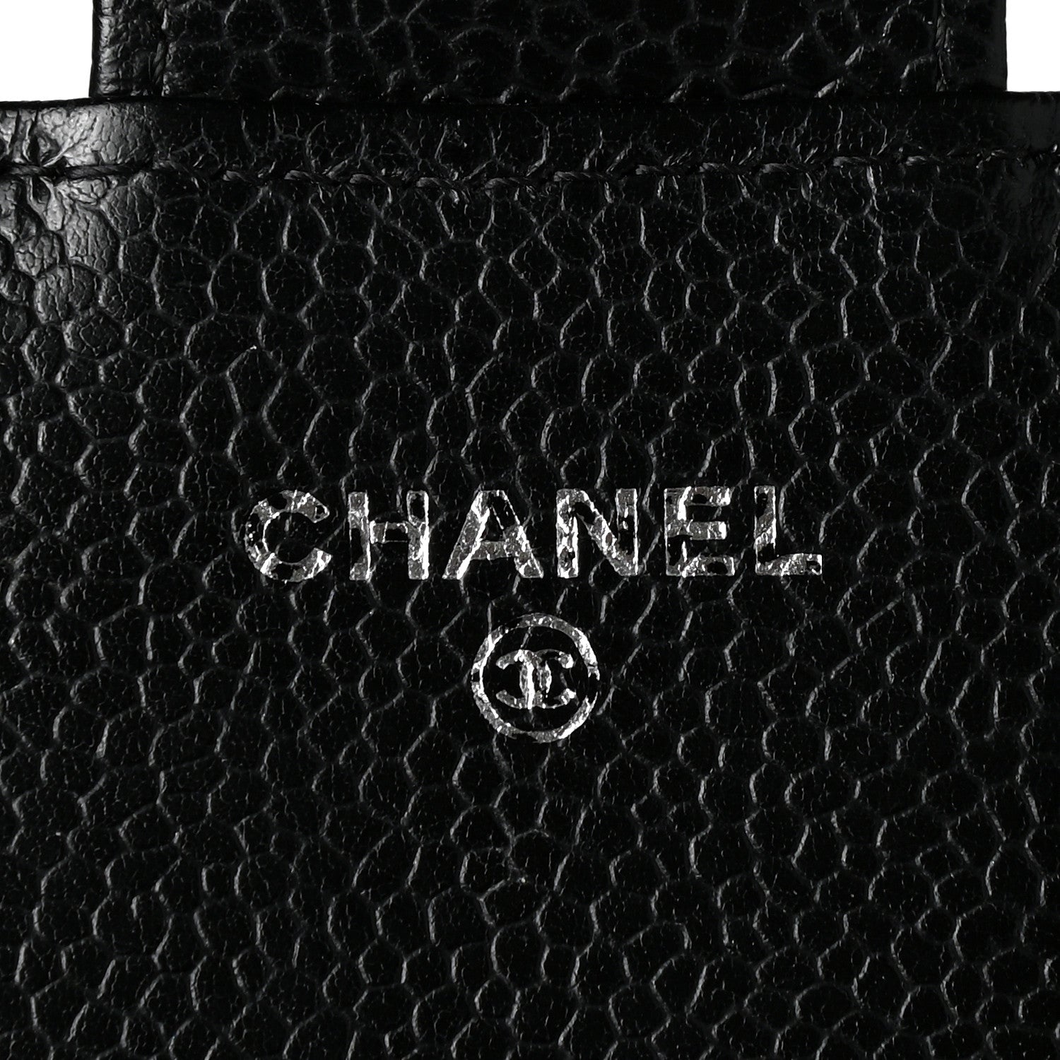 Chanel Caviar Quilted Large Gusset Flap Wallet Black 6 of 9