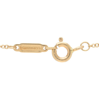 Tiffany 18K Yellow Gold Notes Letter S Disc Charm Pendant Necklace 5 of 5