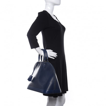 Louis Vuitton Epi Alma GM Indigo 2 of 14
