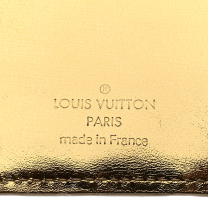 Louis Vuitton Monogram Miroir Small Ring Agenda Gold 5 of 8