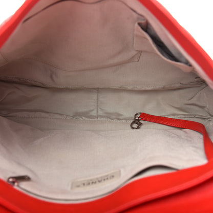 Chanel Washed Lambskin Quilted Maxi Chain Around Flap Red 5 of 11