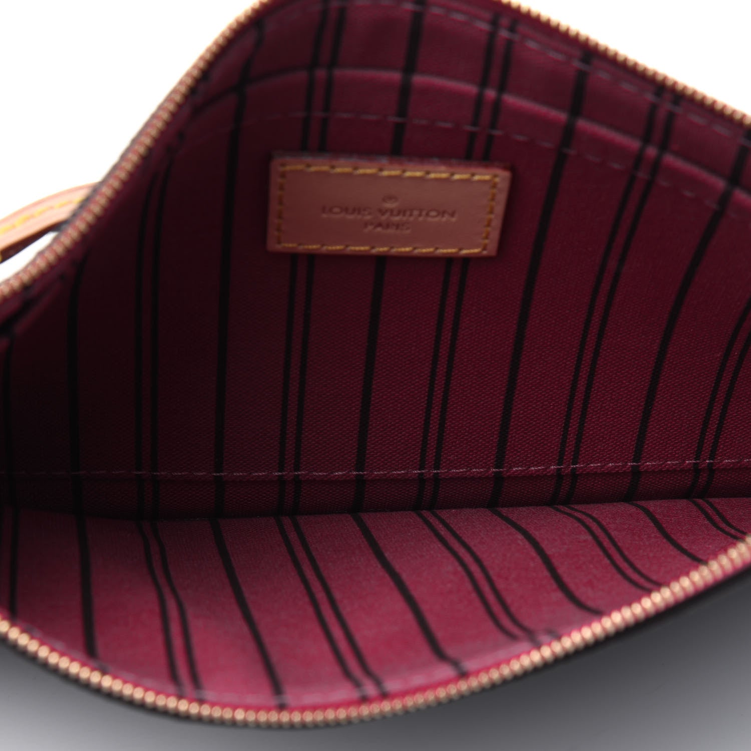 Louis Vuitton Monogram Neverfull MM GM Pochette Pivoine 4 of 5