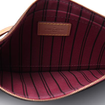 Louis Vuitton Monogram Neverfull MM GM Pochette Pivoine 4 of 5
