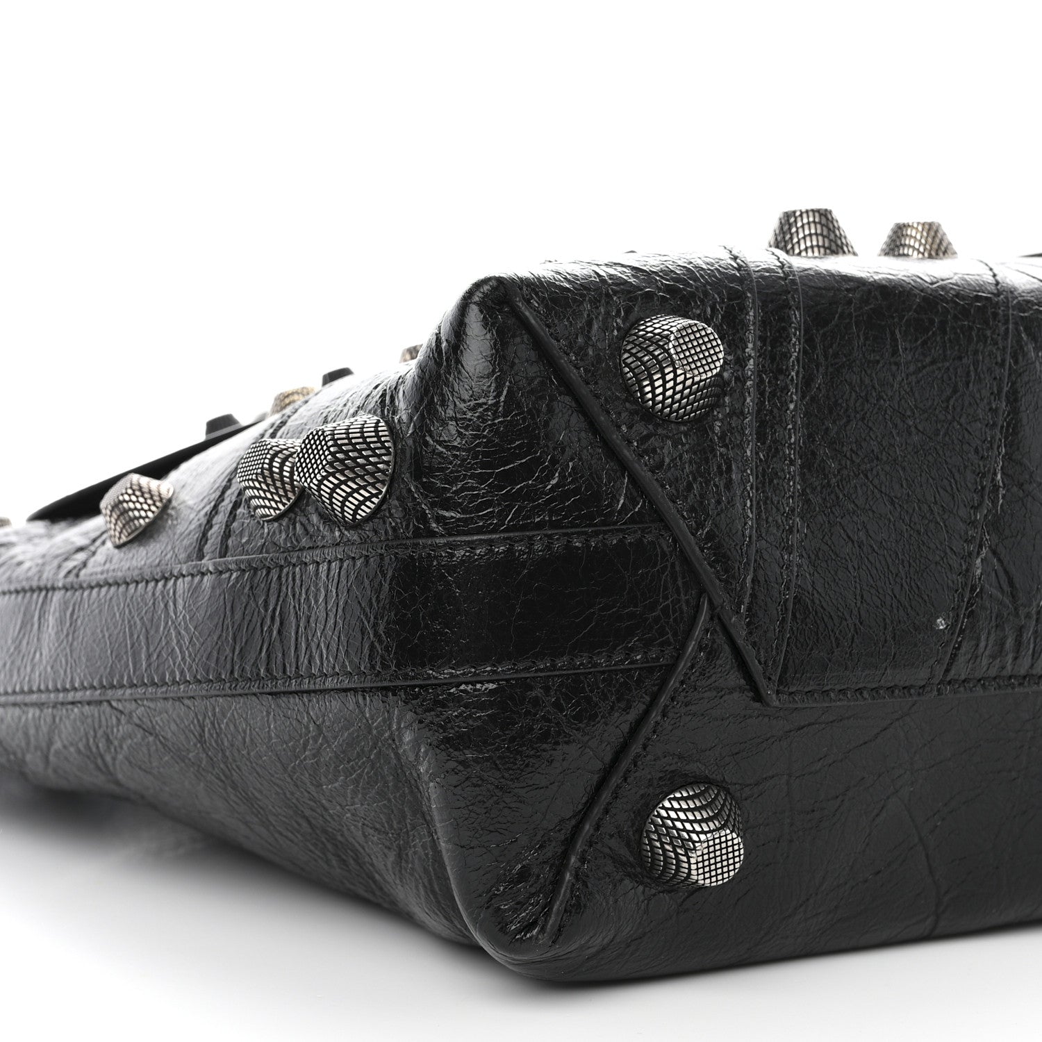 Balenciaga Agneau Arena Medium Le Cagole Carry All Bag Black 9 of 10