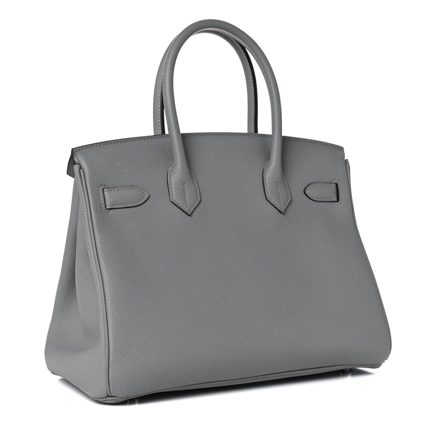 Hermes Togo Birkin 30 Gris Mouette 2 of 12