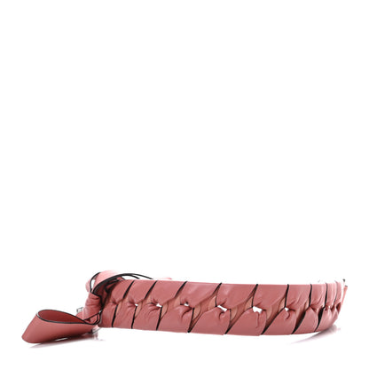 Fendi Vitello Liberty Shiny Nappa Lace Up Bow Mini Strap You Macaron 1 of 5