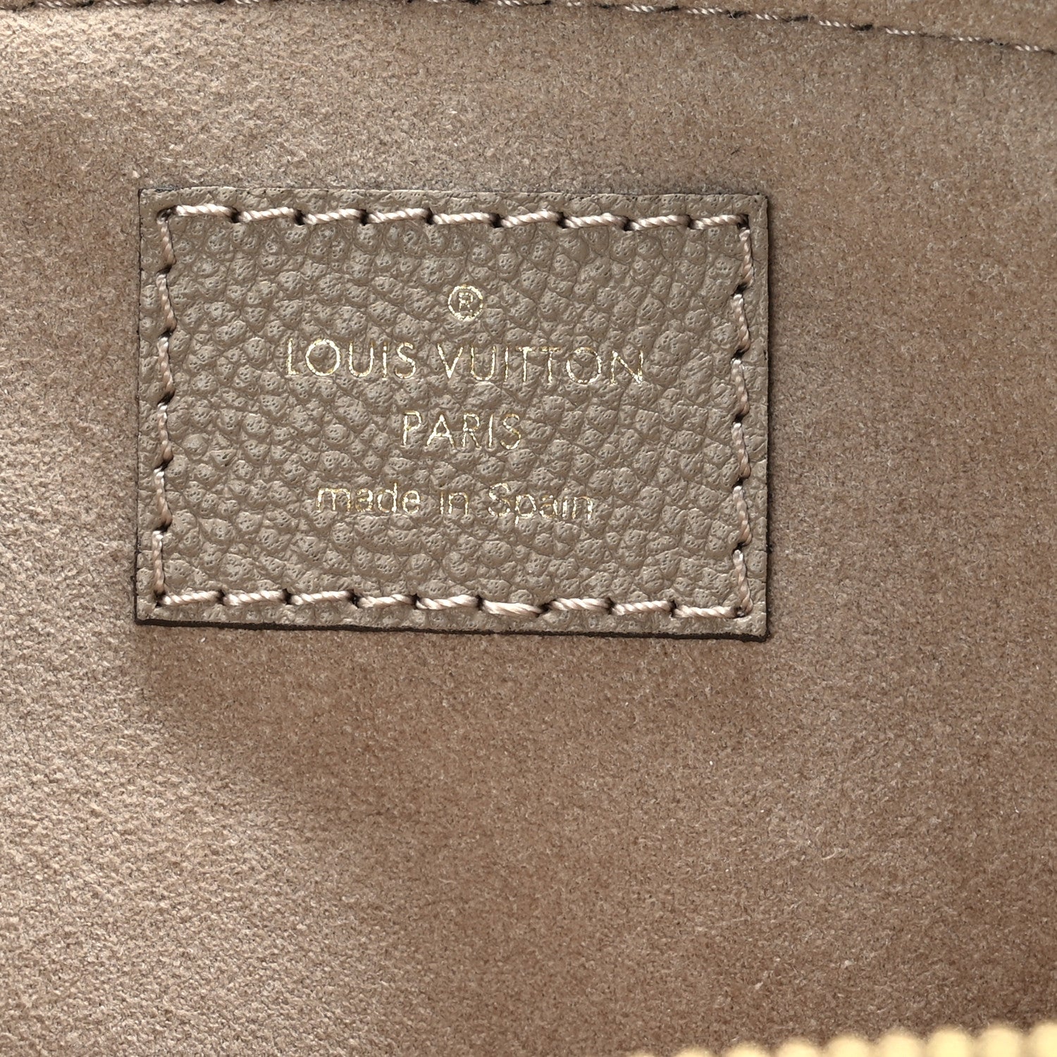 Louis Vuitton Empreinte Monogram Giant Petit Palais Tourterelle Creme 6 of 12
