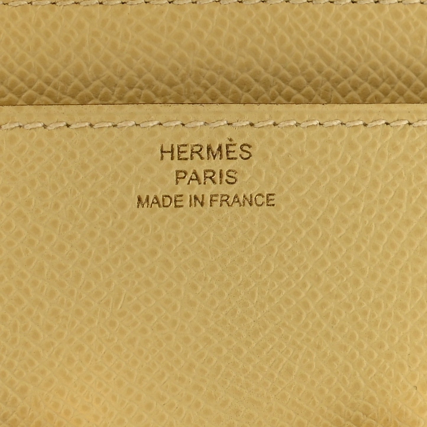 Epsom Constance Long Wallet To Go Wallet Jaune Poussin