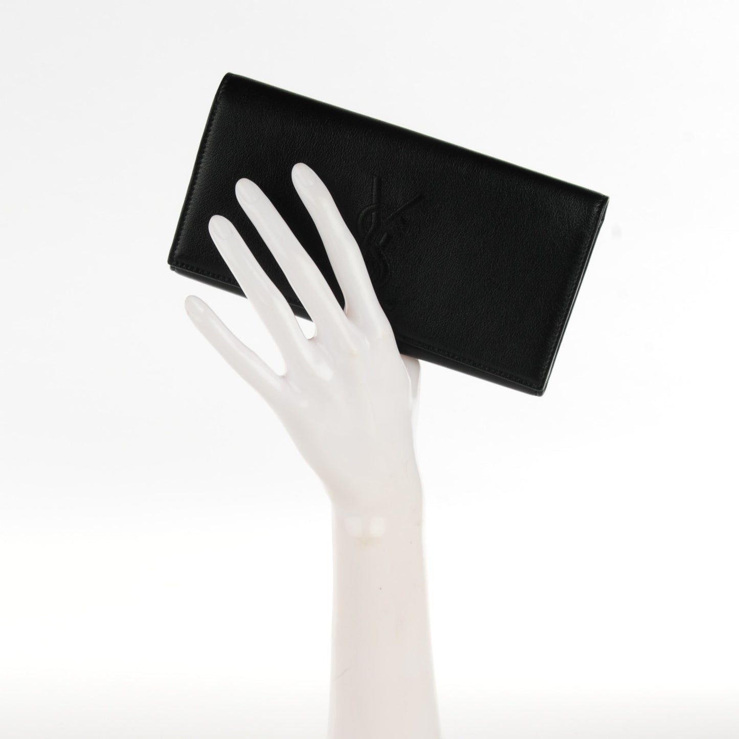 Chevre Belle De Jour Flap Wallet Black