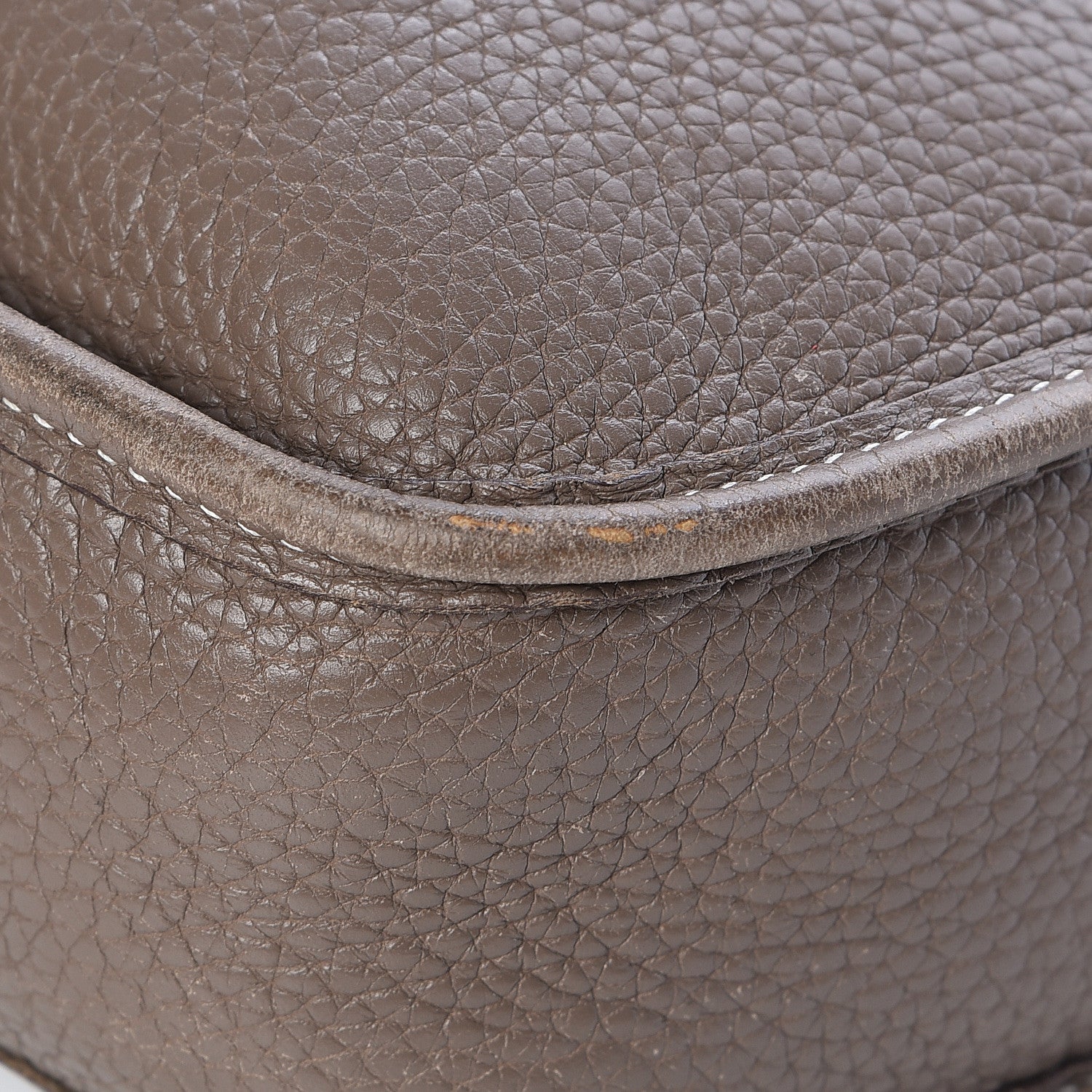 Hermes Taurillon Clemence Evelyne II PM Etoupe 12 of 12