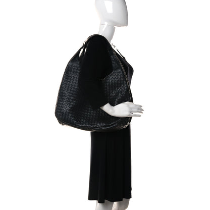 Bottega Veneta Nappa Intrecciato Large Campana Hobo Shadow 2 of 18