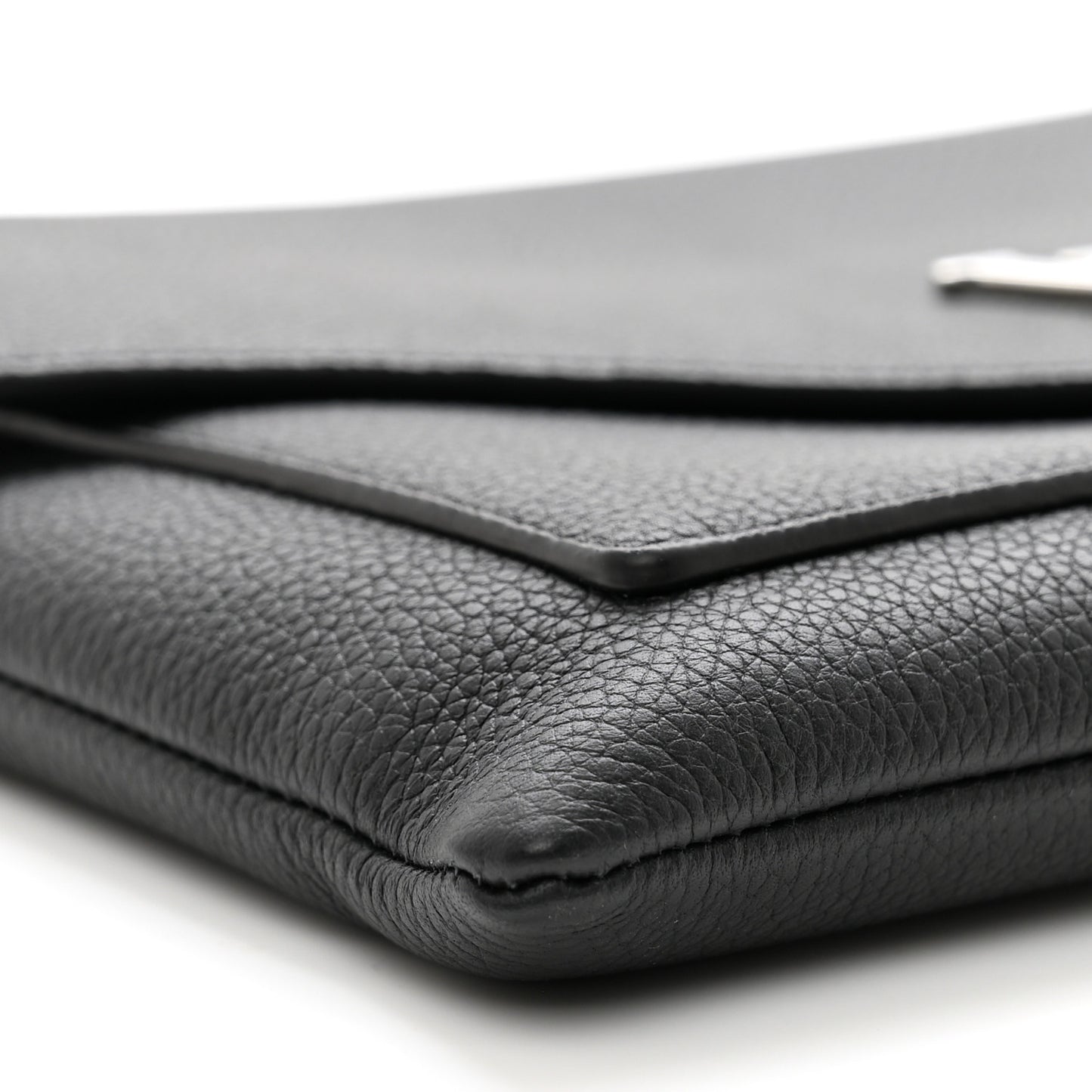 Soft Calfskin My Lockme Pochette Black
