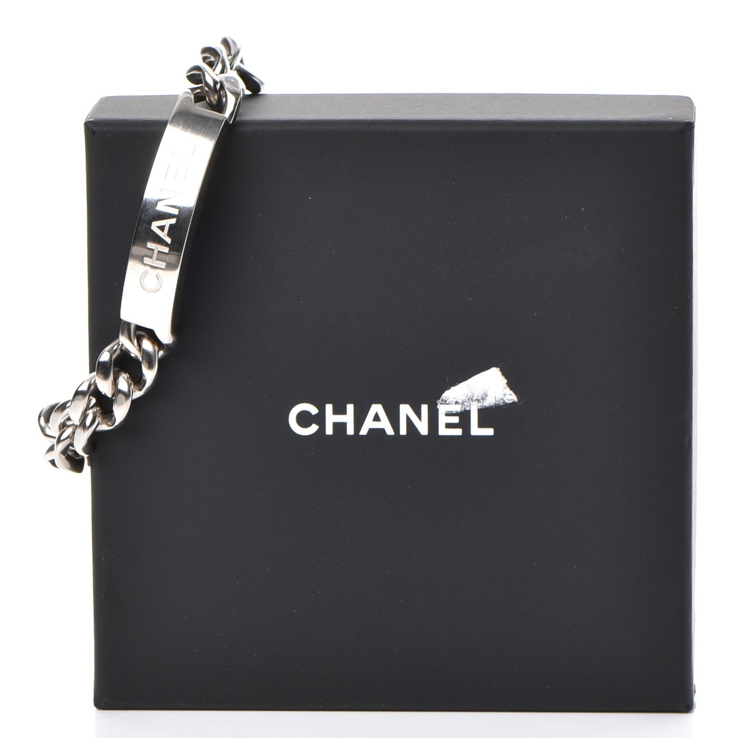 Chain ID CC Bracelet Silver