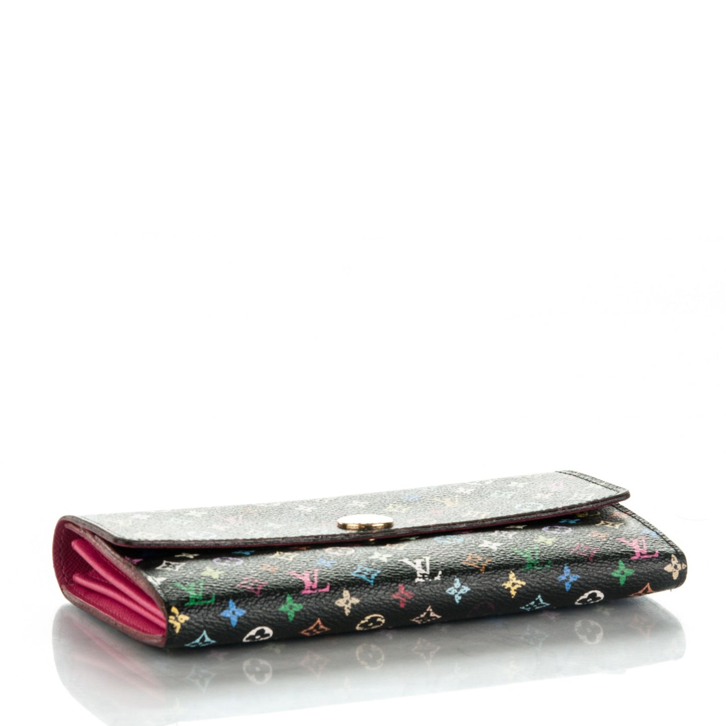 Monogram Multicolor Sarah Wallet Black Grenade