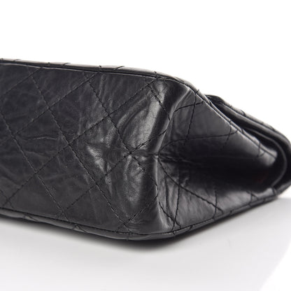 Chanel Aged Calfskin Quilted 2.55 Reissue 226 Flap Black 6 of 10