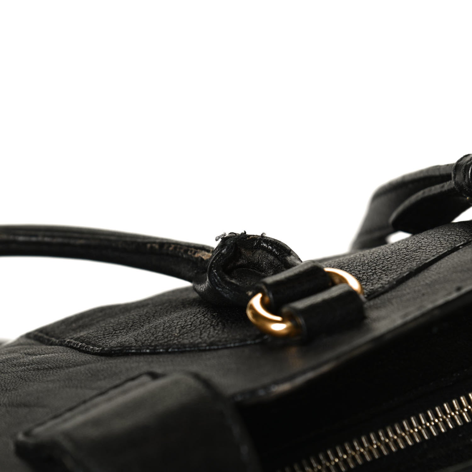 Saint Laurent Sheepskin Small Cabas ChYc Black 12 of 14