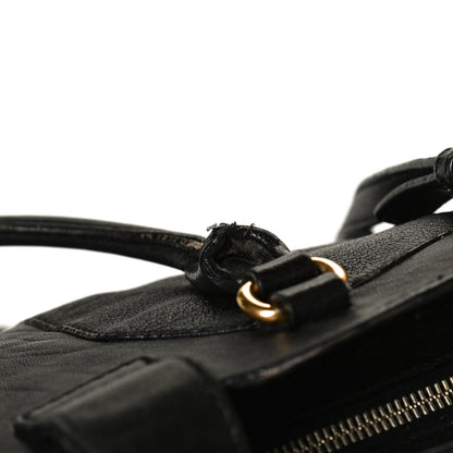 Saint Laurent Sheepskin Small Cabas ChYc Black 12 of 14