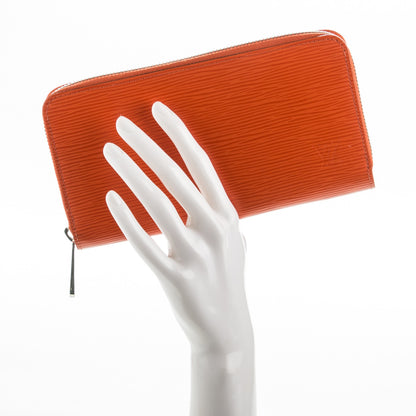 Louis Vuitton Epi Zippy Wallet Piment 2 of 8