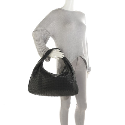 Bottega Veneta Nappa Intrecciato Large Veneta Hobo Nero Black 4 of 16