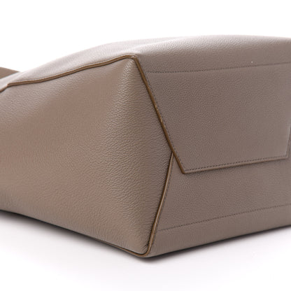 Celine Soft Grained Calfskin Sangle Bucket Bag Taupe 8 of 9