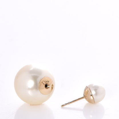 Christian Dior Pearl Mise En Dior Tribal Earrings 3 of 4