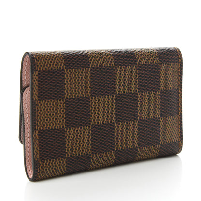 Louis Vuitton Damier Ebene Multicles 6 Key Holder Rose Ballerine 3 of 11
